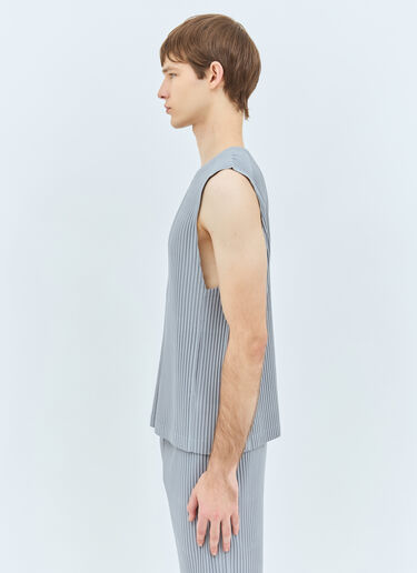 Homme Plissé Issey Miyake 褶裥背心 灰色 hmp0158012