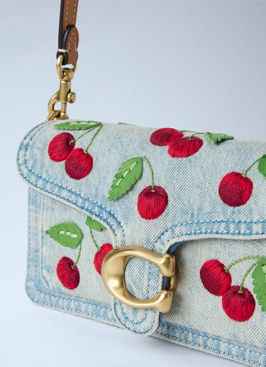 Tabby Shoulder Bag 20 With Cherry Embroidery Coach Tabby Shoulder Bag 20 With Cherry Embroidery Blue coa0264026