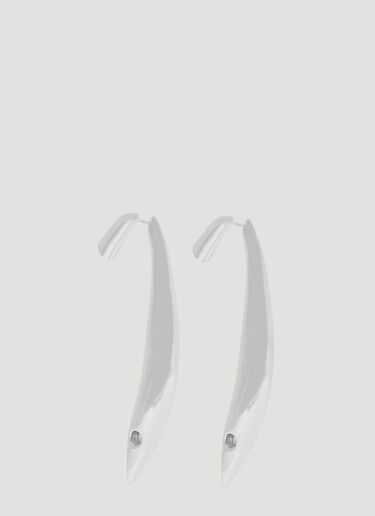 Bottega Veneta Sardine Earrings Silver bov0254023