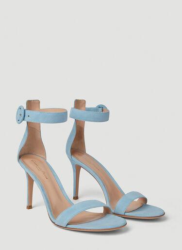 Gianvito Rossi ポルトフィーノ ハイヒールサンダル ブルー gia0251019