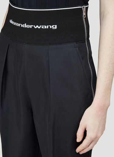 Alexander Wang Logo Suiting Pants Black awg0244004