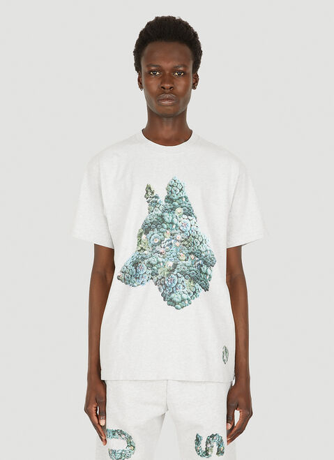 Ecosystem Big Dog T-Shirt Grey ecs0150009