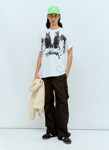 Stüssy Doberman T-Shirt White sts0156028