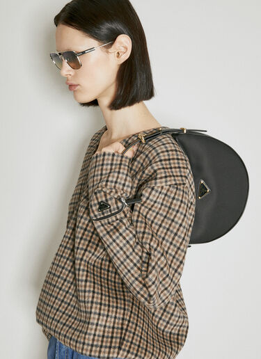 プラダ Arqué Re-Nylonショルダーバッグ Prada プラダ Arqué Re-Nylonショルダーバッグ ブラック pra0255016