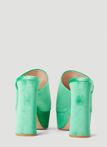 Gianvito Rossi Holly High Heel Mules Green gia0251014