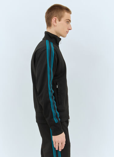 Burberry Striped Jersey Track Jacket Black bur0157010