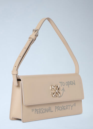 LN-CC® - Off-White: Jitney 1.0 Shoulder Bag - Beige Off-White Jitney 1.0 Shoulder Bag Beige ofw0264314