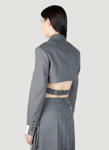 Rokh Cropped Blazer Grey rok0251008