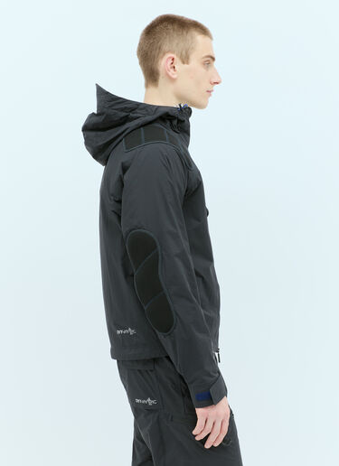 Moncler Grenoble Vert Hooded Jacket Black mog0155001
