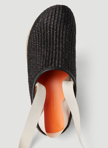 Marni 사보 뮬 블랙 mni0251033