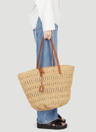Panier Tote Bag Saint Laurent Panier Tote Bag Natural sla0252056