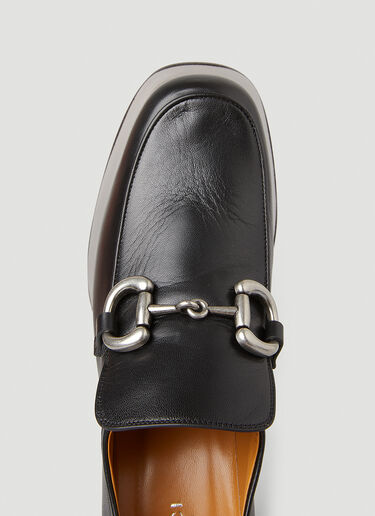 Gucci Horsebit Platform Loafers Black guc0251076