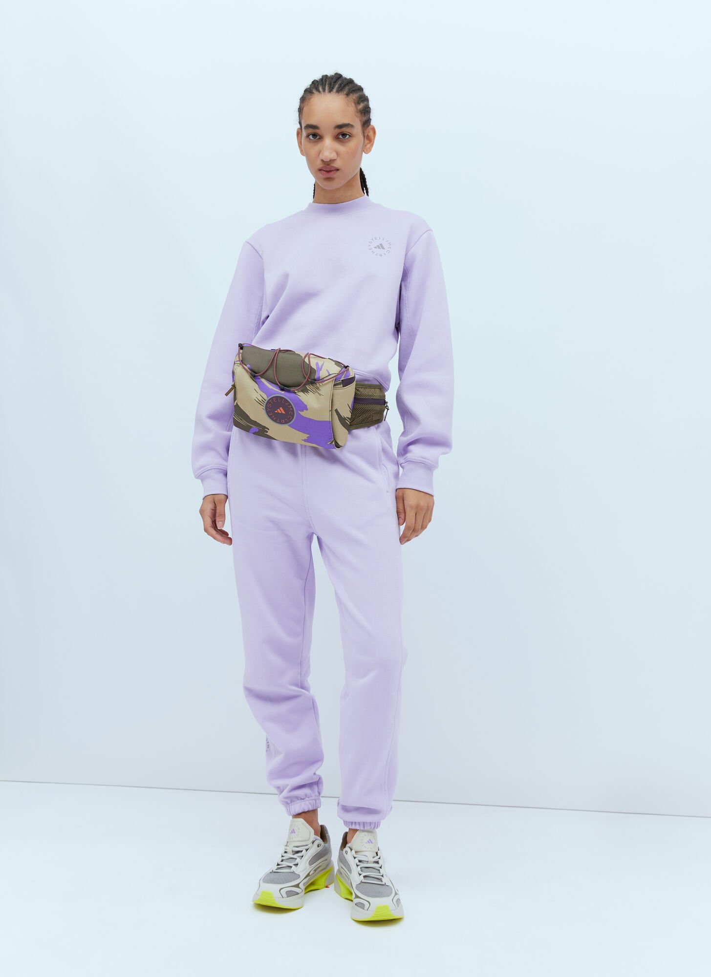 Adidas By Stella Mccartney Asmc Sportswear Trouser In Purple