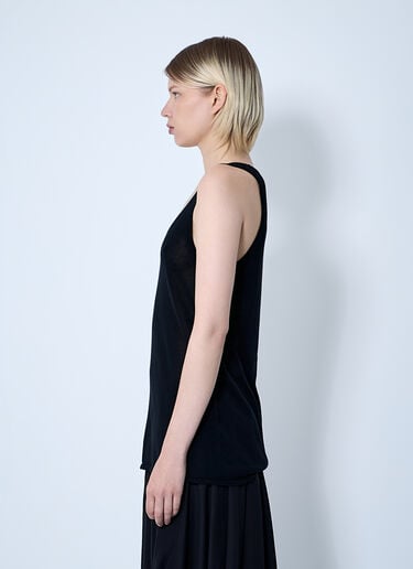 TOTEME Knit Tank Top Black tot0261066