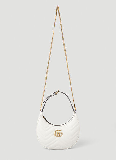 Gucci GG Marmont Mini Shoulder Bag White guc0250188