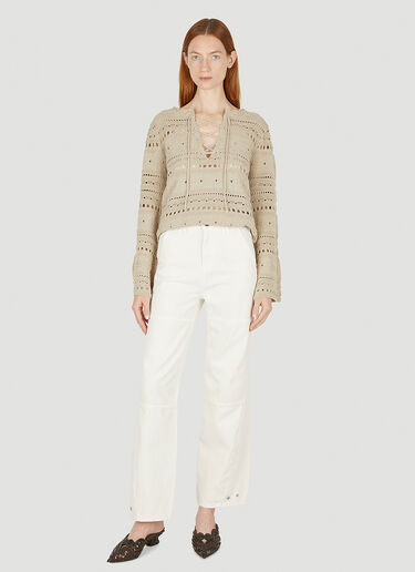 TheOpen Product Work Jeans White top0248007