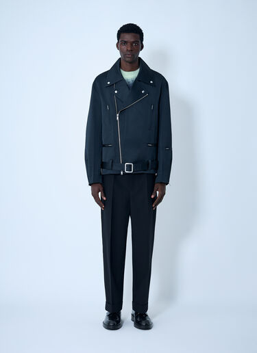 Jil Sander Belted Jacket Black jil0162022