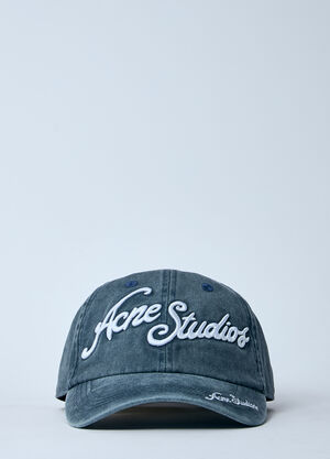 ERL Logo Motif Baseball Cap Light Blue erl0160018