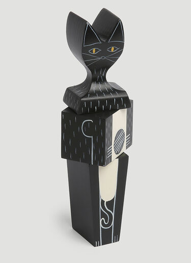 Vitra Cat Wooden Doll Black wps0644763