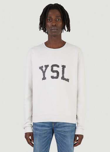 Saint Laurent YSL Sweatshirt  Grey sla0145021