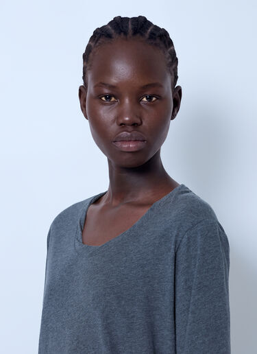 The Row Fraya Top Grey row0266007