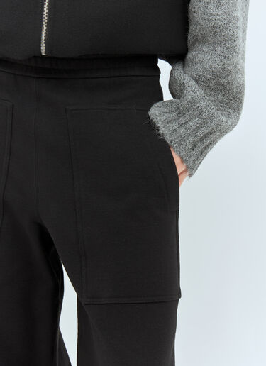 Jil Sander Tailored Thick Jersey Pants Black jil0157004