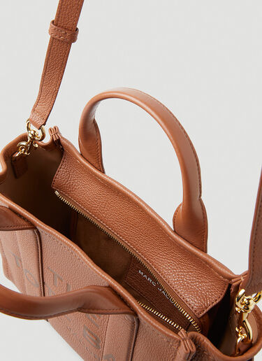 Logo Print Small Tote Bag Marc Jacobs Logo Print Small Tote Bag Brown mcj0247073