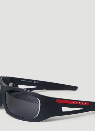 Prada Linea Rossa リネア ロッサ PS 02YS サングラス ブラック lpl0351006