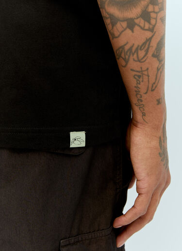 P.A.M. Logo Print T-Shirt Black pam0357005