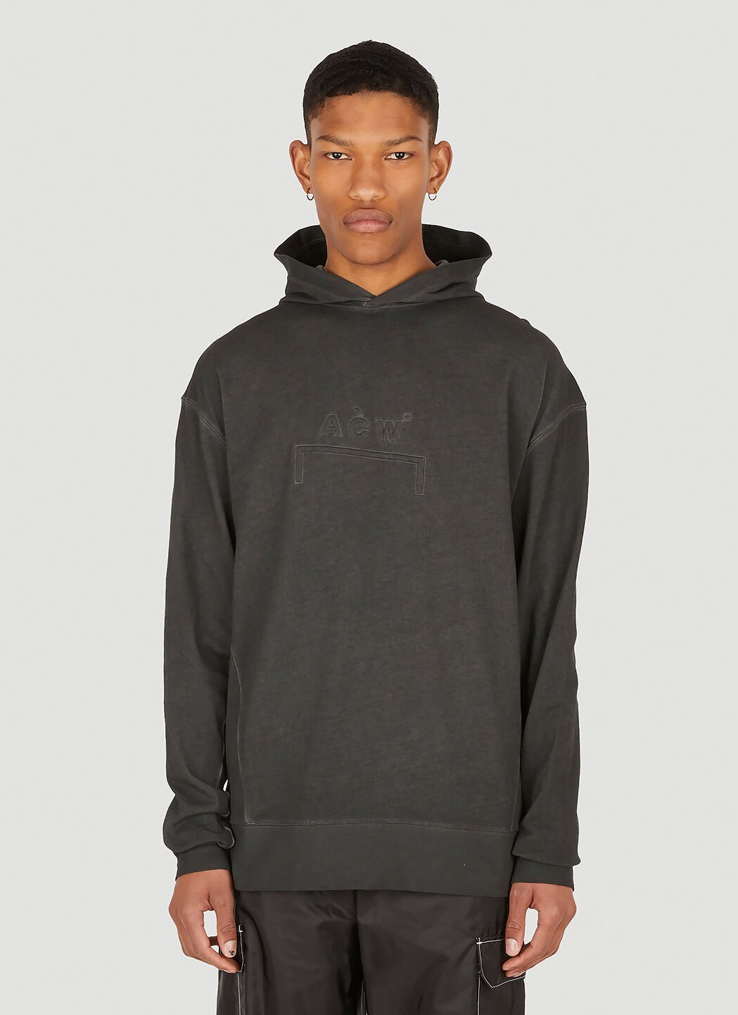 A cold on sale wall logo hoodie