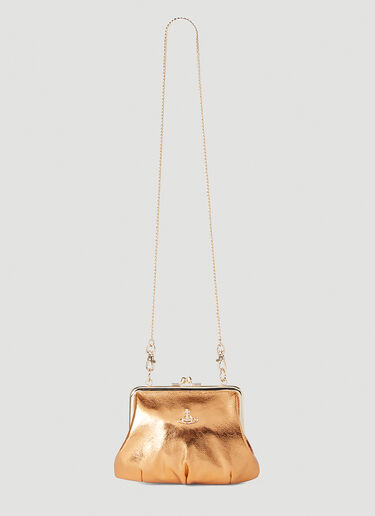 Vivienne Westwood Granny Frame Clutch Bag Orange vvw0251072