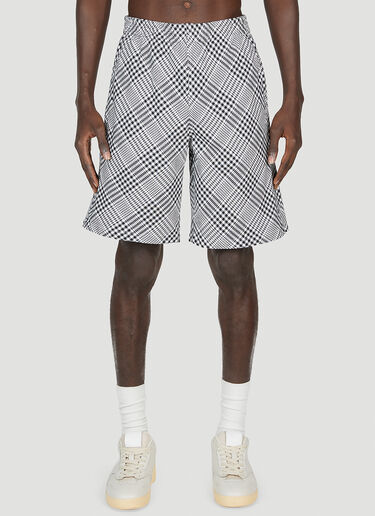 NOMA t.d. Check Shorts Black nma0152010