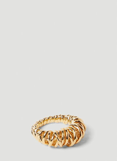 Bottega Veneta Curl 戒指 金 bov0249114