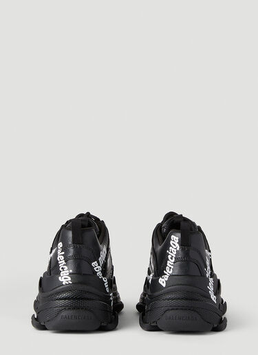 Balenciaga Logotype Triple S Sneakers Black bal0251054