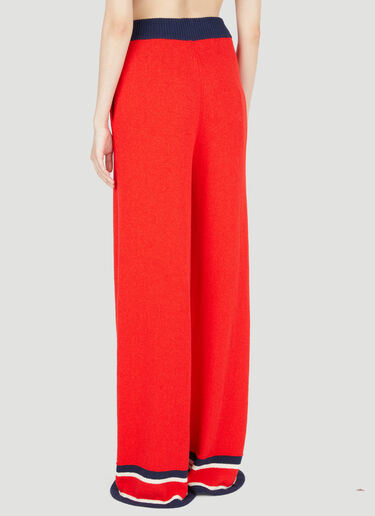 Gucci Colour Block Knit Pants Red guc0253016