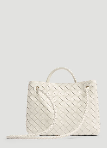 Bottega Veneta 안디아모 스몰 핸드백 화이트 bov0252103