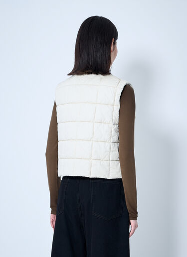 Lemaire Wadded Gilet Cream lem0260001