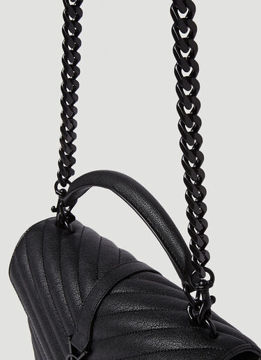 Saint Laurent College Medium Shoulder Bag Black sla0249167