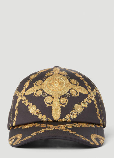 Versace Baroque Print Baseball Cap Gold ver0152025