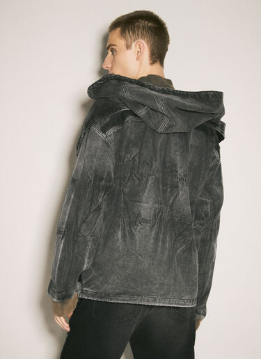 Y/Project Velcro Denim Jacket Black ypr0358003