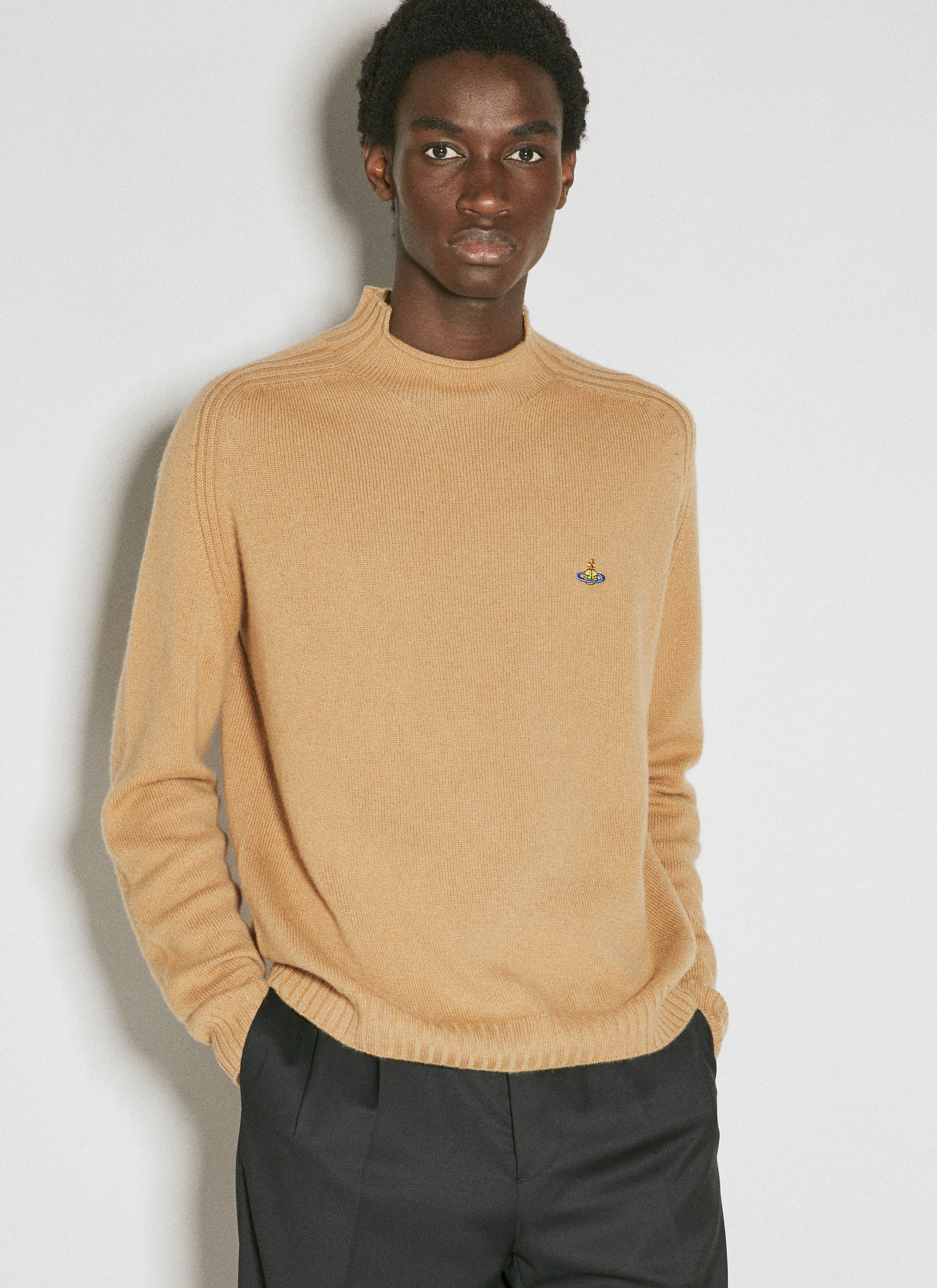 Designer round on sale neck jumpers