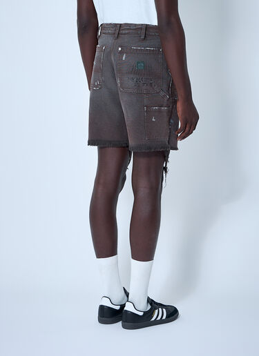 Paly Distressed Shorts Brown pal0160011