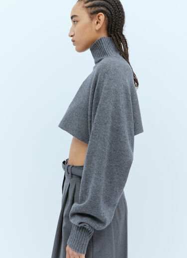 Sportmax Wool-And-Cashmere-Blend Sweater Grey spx0254004