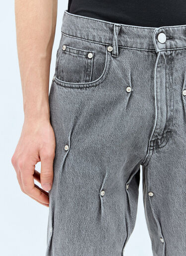Kusikohc Multi Rivet Jeans Grey kus0156005