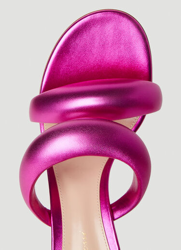 Gianvito Rossi Bijoux Kitten Heel Mules Pink gia0252011