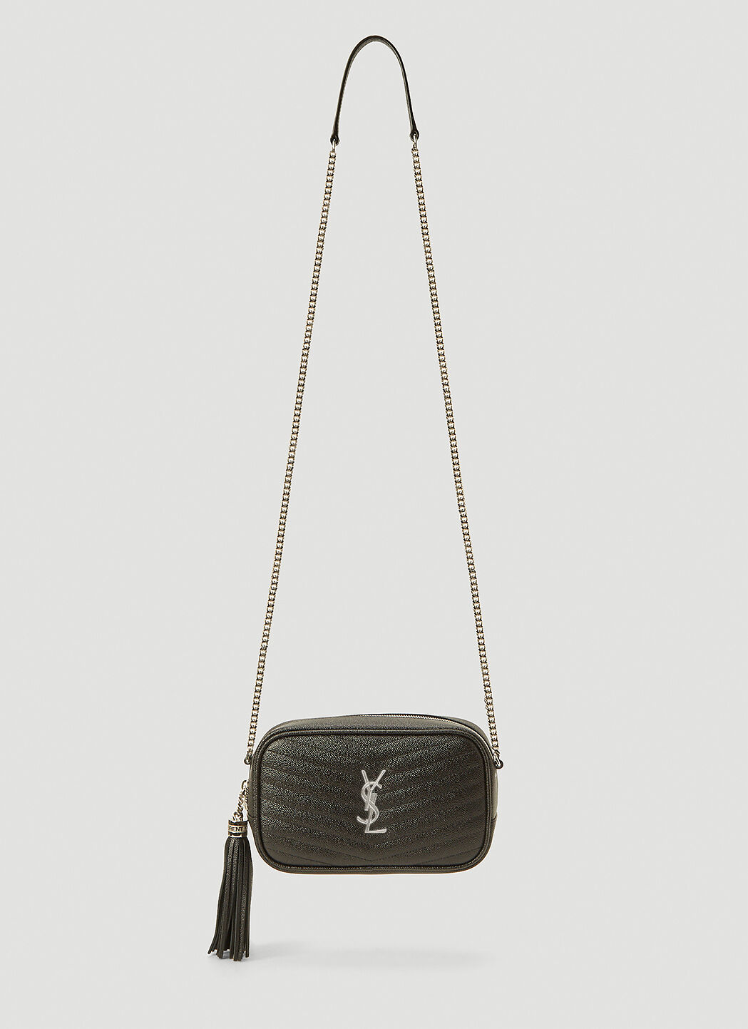Ysl mini lou best sale camera bag black