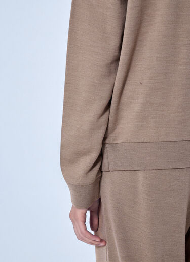 Max Mara Casual Knit Polo Sweater Camel max0266052