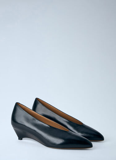 Jil Sander Arc Pumps Black jil0265020