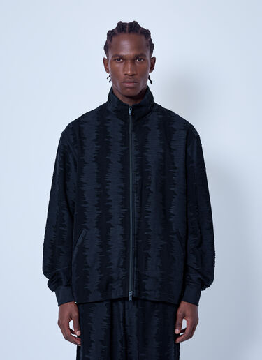 LN-CC® - Y-3: Deco Stitch Track Jacket - Black Y-3 Deco Stitch Track Jacket Black yyy0165015