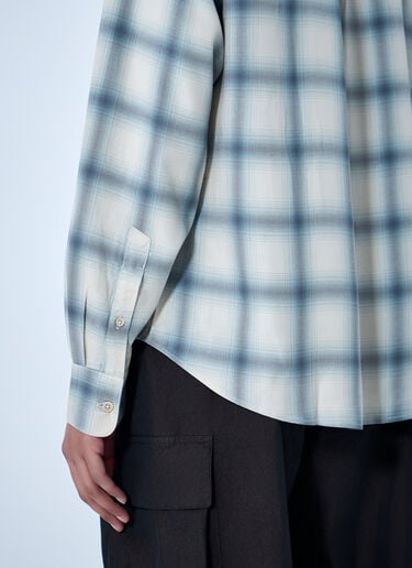 Our Legacy Checked Cotton Shirt White our0264030